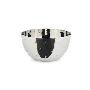 Bol en acier inoxydable poli au design minimaliste, compatible lave-vaisselle, pour servir les aliments lors de fêtes ou à la maison - Product Image 1