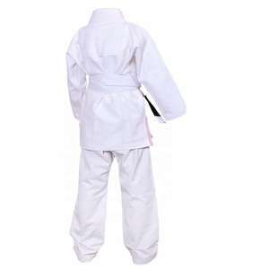 Dernière mode, uniformes d'entraînement de judo et de karaté personnalisés, couleur personnalisée, broderie sur le devant, haute qualité, 100% coton, durables - Product Image 2
