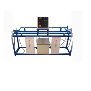 Appareil d'échange thermique à double tube |   Équipement de laboratoire à contre-courant parallèle 5 LPM |   Unité de transfert de chaleur en aluminium 220V AC - Product Image 2
