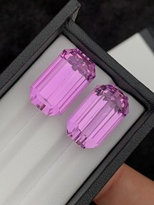 Rare <b>Pink</b> Kunzite Gemstone Faceted Cut High Brilliance Loose Stone For Jewelry Making Ring Pendant <b>Healing</b> - Product Image 6