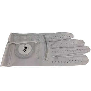 Guantes de Golf Unisex Elegantes de Cuero PU con Dedos Completos, Etiquetas Personalizadas, Diseño Elástico Duradero, Cierre de Gancho y Bucle, Uso Diario para Adultos, Personalizados - Product Image 1