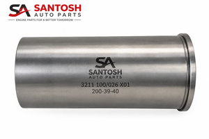 Pièces automobiles Santosh OEM, chemise de cylindre de moteur de 91 mm de diamètre pour moteur diesel Deutz F2L F3L BF4L1011, usage intensif - Product Image 5