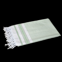 Nuevas Toallas Fouta de Algodón de Diseño Moderno, Lujoso y Elegante, a Rayas, de Secado Rápido, Ecológicas, Venta Directa de Fábrica desde India