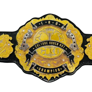 Cinturón de Campeonato CKO Personalizado de Custom Culture, Cinturón de Lucha Libre con Diseño Personalizado de Primera Calidad, Regalo para Campeón - Product Image 5