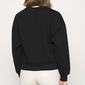 Hiver 2026 Sweat à capuche pull-over streetwear pour femme, en molleton sportif sexy, décontracté, avec logo frontal, 100% Coton, Écologique - Product Image 4