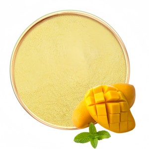 Poudre de mangue lyophilisée OEM/ODM de qualité supérieure, 100 % pure, saveur et arôme fruités pour smoothies, glaces et boissons - Product Image 1