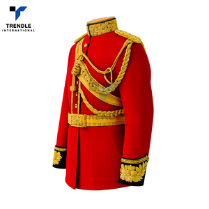 Uniforme Ceremonial Personalizado con Trenzado Decorativo de Seda/Algodón/Poliéster para Bandas de Marcha y Bandas de Metales - Product Image 3