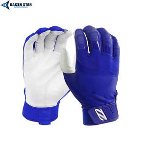Guantes de Bateo de Béisbol de Cuero/Cuero Sintético, Color/Talla Personalizables, Ligeros, Cómodos, de Alta Calidad, con Gancho de Entrenamiento - Product Image 2