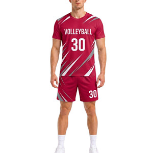 Personalized Custom Design Logo Winter Front Printed Mens <b>Volleyball</b> Jerseys Short Sleeve 100% Polyester Wholesale Uniforms - Product Image 5