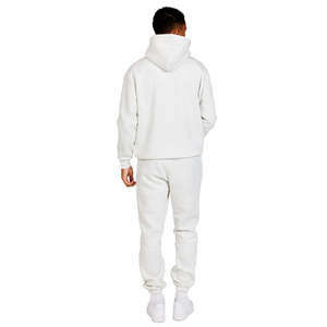 Ensemble de survêtement sportif pour homme de haute qualité, coupe ajustée, respirant, avec logo personnalisé, deux pièces, pour la salle de sport et la course à pied - Product Image 4
