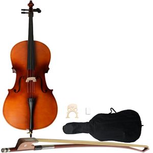 Custodia per Violoncello Acustico 4/4 in Fibra di Carbonio con Pioli in Palissandro e Corde in Nylon - Product Image 1