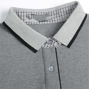 Polos de Golf para Hombre de Poliéster, Secado Rápido, Elásticos en 4 Direcciones, Transpirables, Antibacterianos, Talla Grande, con Logotipo Personalizable OEM - Product Image 3