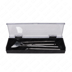 4Pcs Stainless Steel Eyelash Extension Tweezers & Lash Mirror Set Professional Precision Beauty <b>Tools</b> for Lash Artists - Product Image 6