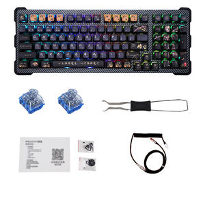 Kailh Brand New Arrival Triple-Mode Silent Mechanical Gaming RGB Backlit Hot-Swap Full Size Type-<b>C</b> Keyboard - Product Image 4