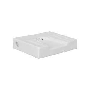 โถปัสสาวะเซรามิคแบบตั้งพื้น ประหยัดน้ำ สำหรับห้องน้ำสาธารณะ - Product Image 1