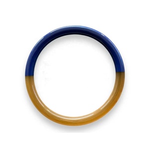 Bracelet jonc Bufalow jaune en corne écologique, bijoux de mode, boucles d'oreilles style cadeau pour les amoureux, vente en gros du Vietnam - Product Image 5