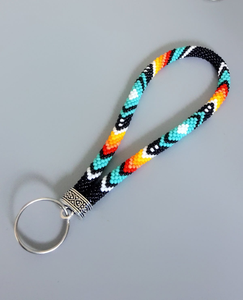 Porte-clés en perles de rocaille imperméables fait main - Personnalisable par HF Crafts - Product Image 5