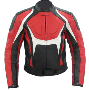 Chaqueta de Motociclismo Unisex 2026, de Cuero Vacuno Genuino, Transpirable, Personalizada, Resistente al Viento, Deportiva, con Certificación CE - Product Image 1