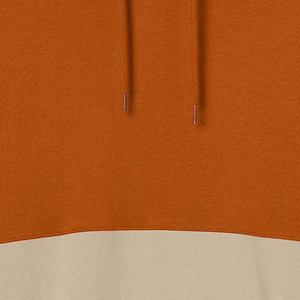 Unisex Color Blocking Hooded Sweatshirt Oversized Fit Casual Pocket Long Sleeve Autumn Wear 2027 - Product Image 3