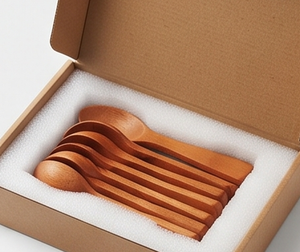 Ensemble de cuillères à mesurer en bois de qualité supérieure, outils de mesure écologiques pour la cuisine et la pâtisserie - Product Image 6