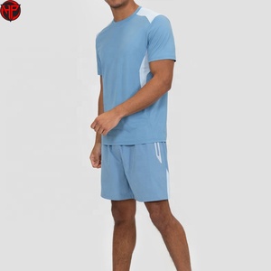 Men's Summer Two Piece <b>Sets</b> Quick Drying Sportswear Men's <b>Set</b> Short-Sleeved T-shirt <b>Set</b> and Sport Shorts <b>Set</b> - Product Image 5