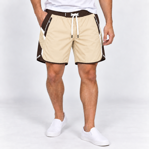 Shorts de course camouflage personnalisés Evertop pour hommes, shorts de sport décontractés pour la gym, fabriqués en polyester imprimé technique - Product Image 1