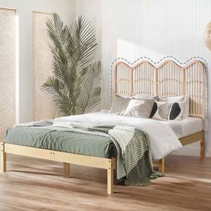 Cabecero Inflable de Ratán Natural, Tejido a Mano, Estilo Rústico, Decoración para Dormitorio, Hecho en Vietnam - Product Image 6