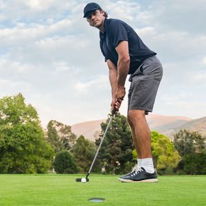 Right Handed Mallet Style 35-Inch Golf <b>Putter</b> with <b>Headcover</b> Right Handed Golf Clubs - Product Image 2