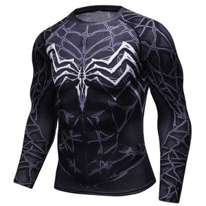 Nouveau haut de fitness inspiré du streetwear, esthétique moderne, avec impression par sublimation style streetwear, rashguard pour homme - Product Image 5