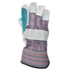 Guantes de soldadura de palma completa de cuero de vaca, guantes de trabajo de cuero de nuevo estilo, precio mayorista, seguridad en el trabajo. - Product Image 2