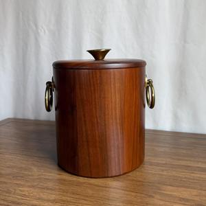 Refroidisseur à boissons en bois minimaliste de qualité supérieure, idéal pour les soirées cocktails, les bars à domicile et les rassemblements informels, à des fins de service - Product Image 1