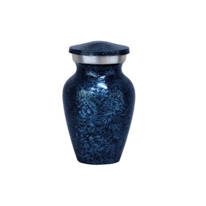 Black & Gold Color Hot Selling Pet Caskets Pet Cremation <b>Urns</b> and Metal Memorial <b>Cat</b> Dog Pet <b>Urns</b> for Ashes From India - Product Image 3