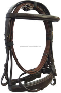 Brida Acolchada de Cuero Genuino de Alta Calidad para Caballo con Color, Tamaño y Logotipo Personalizables Y&Z Enterprises - Product Image 2