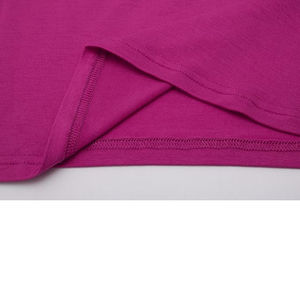 T-shirts unis à col en V pour femmes, grande taille, haute qualité, prix FOB de gros, personnalisables avec logo, vente en gros - Product Image 5