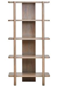 Modern Handmade Portable <b>Solid</b> <b>Wood</b> Bookshelf for Home Office & Living Room Use Eco-Friendly Durable Storage Bulk Wholesale - Product Image 3