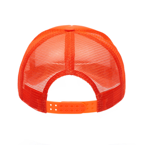 Gorra Personalizada OEM de Alta Calidad, 5 Paneles, Logotipo Bordado en 3D, Cierre a Presión, Estilo Vintage Trucker - Product Image 4
