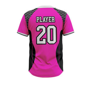 Conjunto Deportivo Personalizado con Logotipo, Unisex, Transpirable, de Secado Rápido, para Equipos de Sóftbol y Béisbol, Uniforme para Jugadores, 100% Poliéster, Superventas - Product Image 5