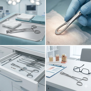 Forceps en éponge Foerster Ballenger 180 mm - Product Image 3