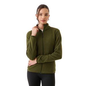 Chaqueta Térmica de Polar para Mujer, 320 GSM, Antipelusas, Suave, Cálida, con Cierre, para Senderismo, Trekking, Camping, Transpirable - Product Image 1