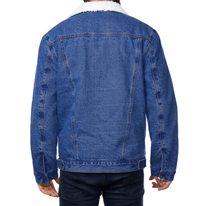 Blouson en jean pour homme, nouveau design, fermeture boutonnée, respirant, hiver, broderie, motif léger, tissé simple, vente en gros - Product Image 5