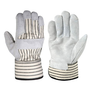 Gants de travail en cuir pour entrepôt, offrant une protection durable, respirants, confortables, séchage rapide, écologiques, avec une meilleure adhérence - Product Image 1