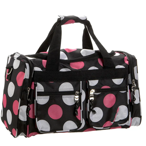 Sac de sport coloré à sublimation florale en polyester avec grande capacité intérieure pour la gym, les voyages et l'entraînement - Product Image 4