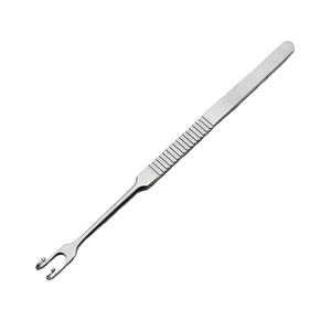 Gancho Quirúrgico de Doble Punta al por Mayor, Espaciado de 10mm, Mango Redondo de 14.5cm, Instrumento Retractor - Product Image 3