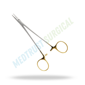 Crilewood TC Needle Holder 15cm Neuro Spine Surgical Instrument For Suturing - Product Image 4