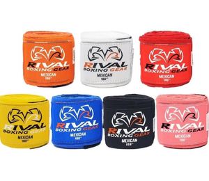 Vendas de Boxeo Profesionales Mexicanas Rival de 180 Pulgadas (5m) de Algodón Transpirable con Pegamento de Látex, Unisex, Personalizables y Protectoras - Product Image 1