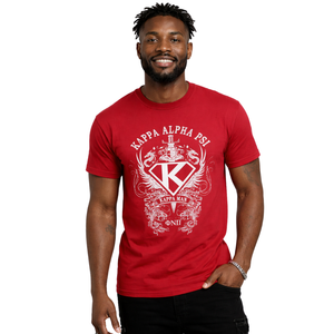 T-shirt Kappa Alpha Psi pour homme, vêtement de fraternité grecque avec motif audacieux, confort premium et coupe élégante pour tous les jours - Product Image 1
