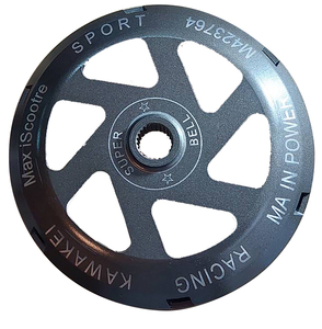 MJ Brevets Haute Qualité 160mm Super Bell Transmission 400-500ccm 4T LC Embrayage Upspeed P MASTER Motor Plus Motos" - Product Image 1