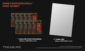 TREASURE NEW WAV RAW Ver 4th Mini Álbum Oficial Kpop CD Álbum Photobook Photocard Póster Edición Limitada Regalo - Product Image 2