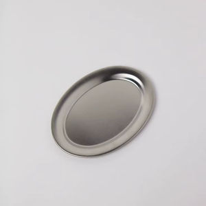 Durable Stainless Steel Serving <b>Tray</b> With Strong Edges For Serving Tea Coffee <b>Snacks</b> In Home Kitchen And Restaurant Use - Product Image 1