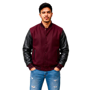 Veste universitaire personnalisée avec patchs tissés, fabricant de vêtements streetwear, vêtements d'extérieur, vente en gros, fournisseur de vêtements à marque privée - Product Image 4